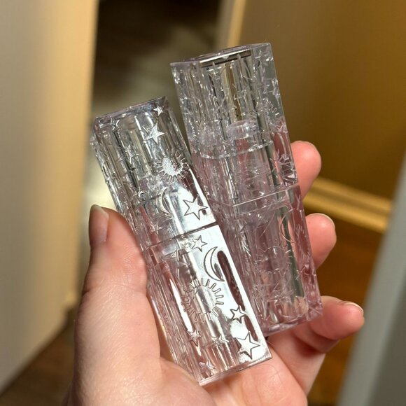 Cute Magical witchy clear empty lipstick tubes